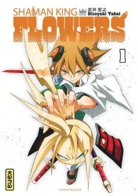 Couverture du manga Shaman king flowers Tome 1