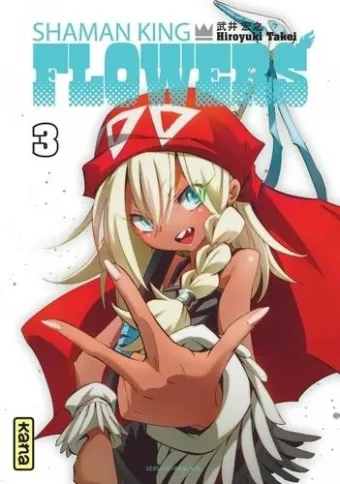 Couverture du manga Shaman king flowers Tome 3