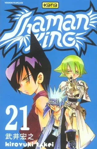 Couverture du manga Shaman king Tome 21