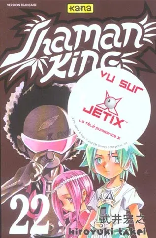Couverture du manga Shaman king Tome 22