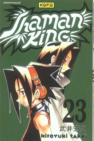 Couverture du manga Shaman king Tome 23