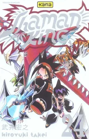 Couverture du manga Shaman king Tome 24