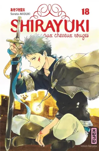 Couverture du manga Shirayuki aux cheveux rouges Tome 18