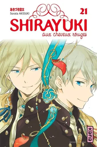 Couverture du manga Shirayuki aux cheveux rouges Tome 21