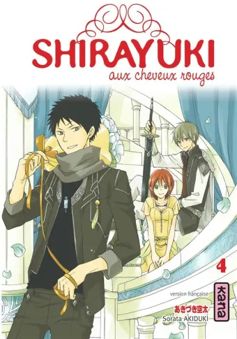 Couverture du manga Shirayuki aux cheveux rouges Tome 4