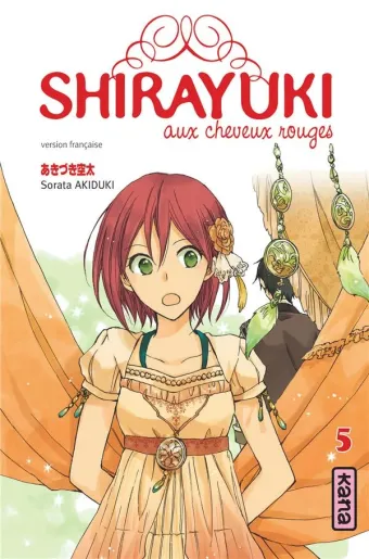 Couverture du manga Shirayuki aux cheveux rouges Tome 5
