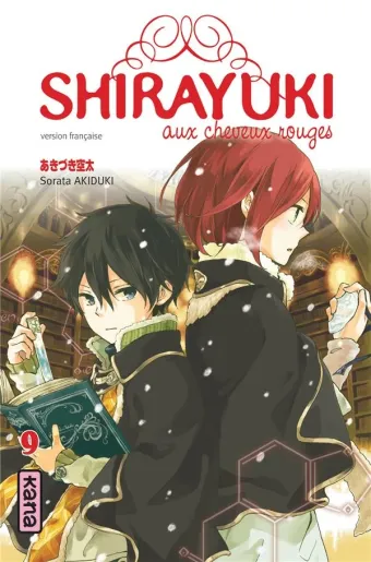 Couverture du manga Shirayuki aux cheveux rouges Tome 9