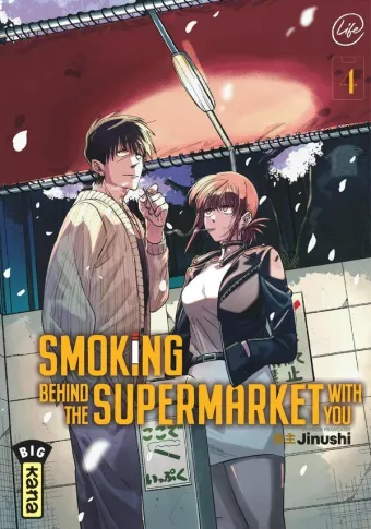 Couverture du manga Smoking behind the supermarket with you Tome 4