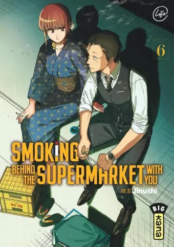 Couverture du manga Smoking behind the supermarket with you Tome 6