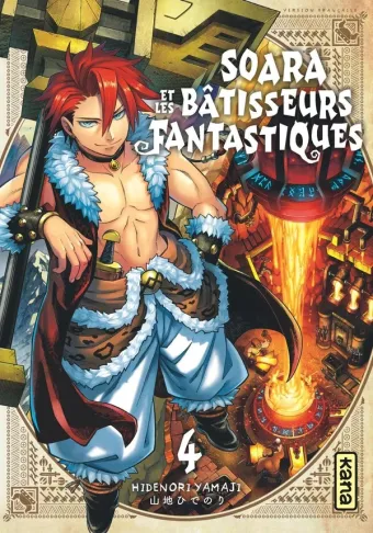 Couverture du manga Soara et les bâtisseurs fantastiques Tome 4