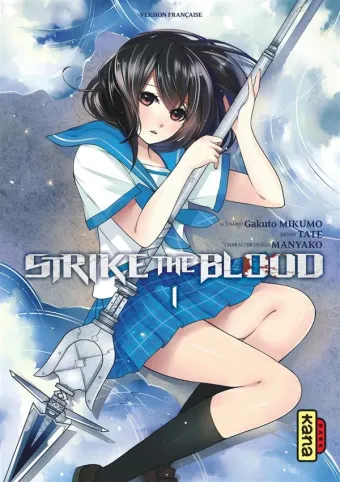 Couverture du manga Strike the blood Tome 1