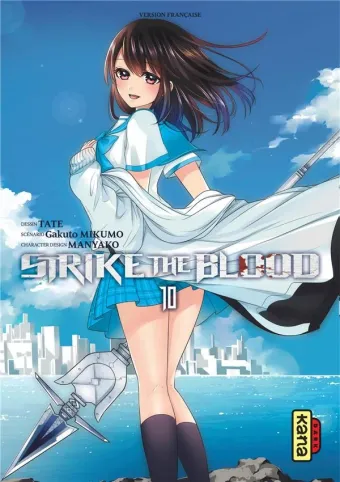 Couverture du manga Strike the blood Tome 10