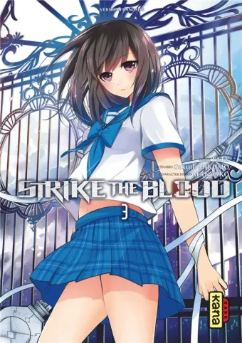 Couverture du manga Strike the blood Tome 3