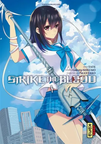 Couverture du manga Strike the blood Tome 4