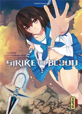 Couverture du manga Strike the blood Tome 5