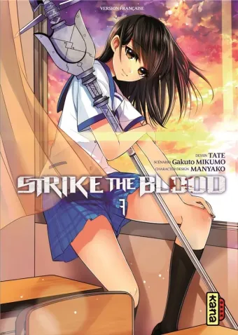 Couverture du manga Strike the blood Tome 7