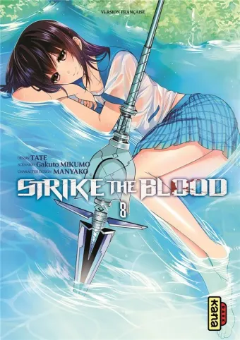 Couverture du manga Strike the blood Tome 8