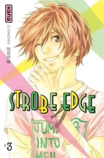 Couverture du manga Strobe edge Tome 3
