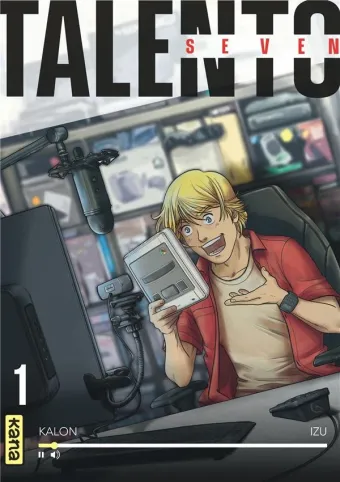 Couverture du manga Talento seven Tome 1