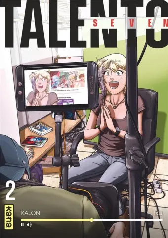 Couverture du manga Talento seven Tome 2