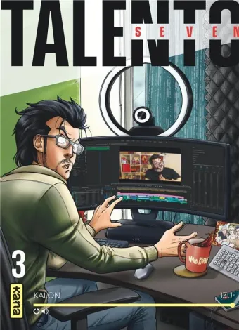 Couverture du manga Talento seven Tome 3