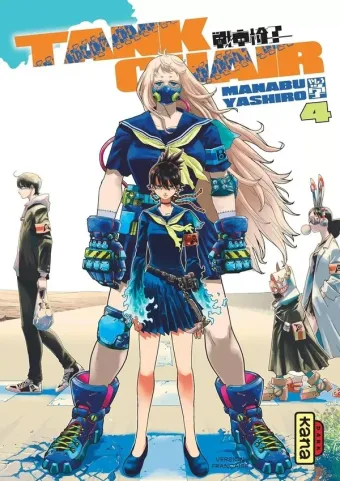 Couverture du manga Tank chair Tome 4