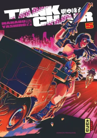 Couverture du manga Tank chair Tome 5
