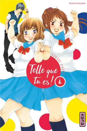 Couverture du manga Telle que tu es ! Tome 4