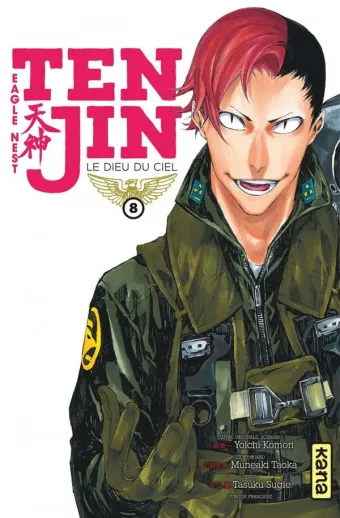 Couverture du manga Tenjin, le dieu du ciel Tome 8