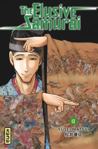 Couverture du manga The elusive samurai Tome 13, « 1335, insaisissable »