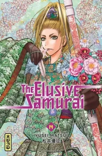 Couverture du manga The elusive samurai Tome 14, « 1337, la guerre du noble de cour »