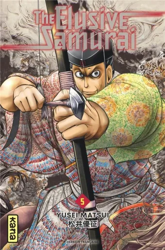 Couverture du manga The elusive samurai Tome 5, « 1334, questions et réponses »