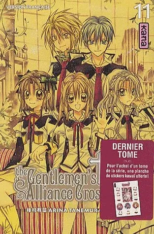 Couverture du manga The gentlemen’s alliance cross Tome 11