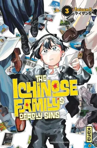 Couverture du manga The Ichinose family’s Tome 3, « Le bonjour de Tsubasa »