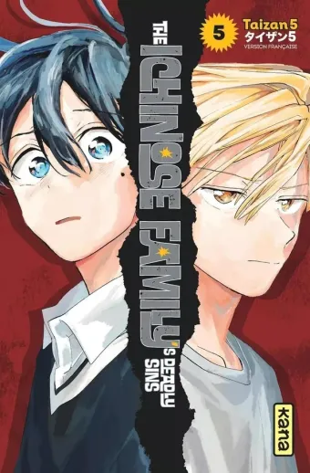 Couverture du manga The Ichinose family’s Tome 5, « Les retrouvailles de la famille Ichinose »