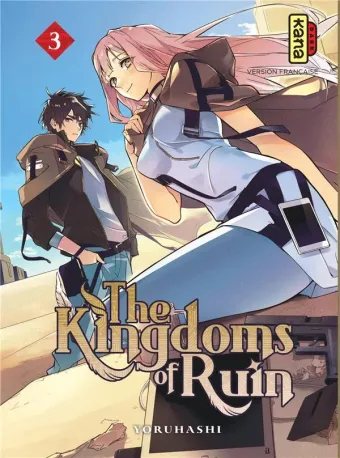 Couverture du manga The kingdoms of ruin Tome 3