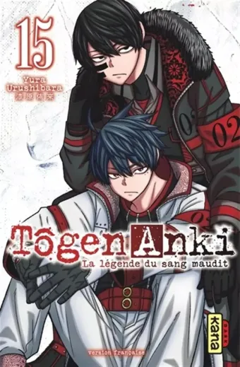 Couverture du manga Tôgen anki – la légende du sang maudit Tome 15