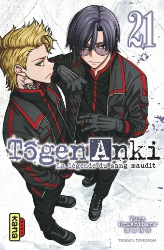Couverture du manga Tôgen anki – la légende du sang maudit Tome 21
