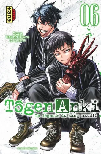 Couverture du manga Tôgen anki – la légende du sang maudit Tome 6