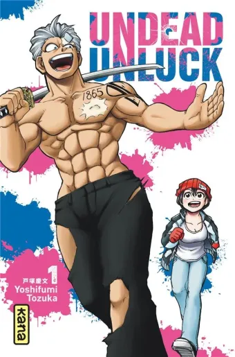 Couverture du manga Undead unluck Tome 1