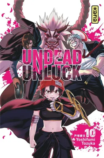 Couverture du manga Undead unluck Tome 10