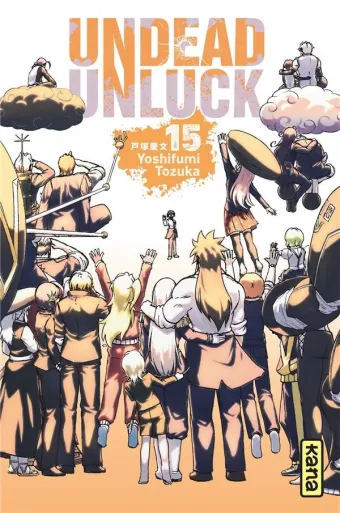 Couverture du manga Undead unluck Tome 15