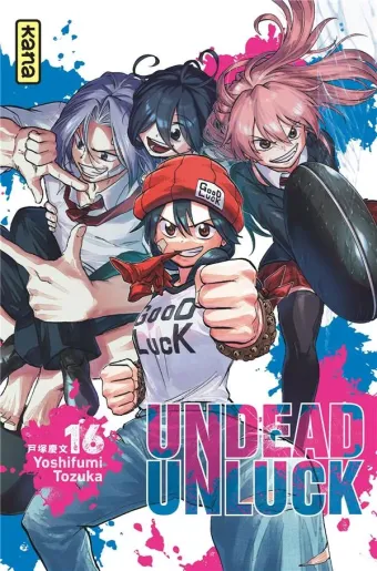 Couverture du manga Undead unluck Tome 16