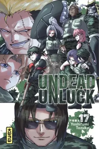 Couverture du manga Undead unluck Tome 17