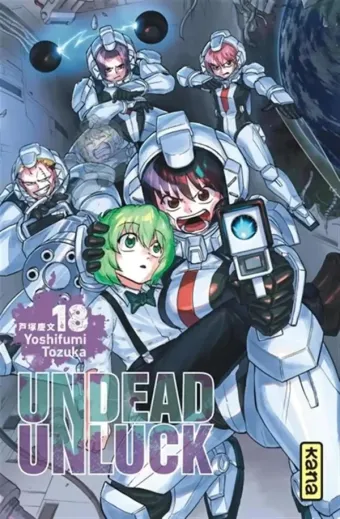 Couverture du manga Undead unluck Tome 18