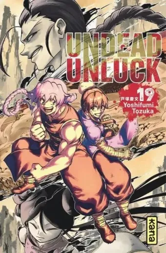 Couverture du manga Undead unluck Tome 19