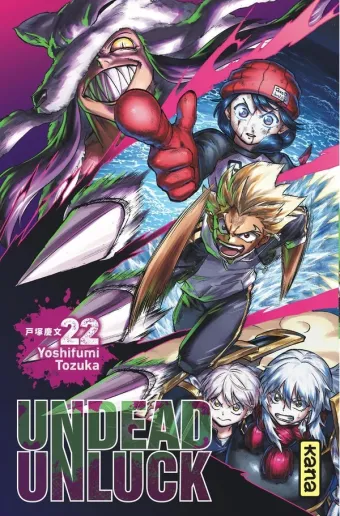 Couverture du manga Undead unluck Tome 22