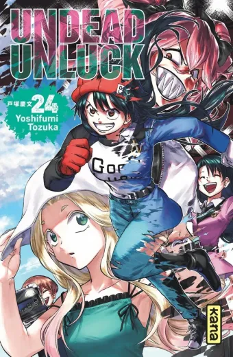 Couverture du manga Undead unluck Tome 24