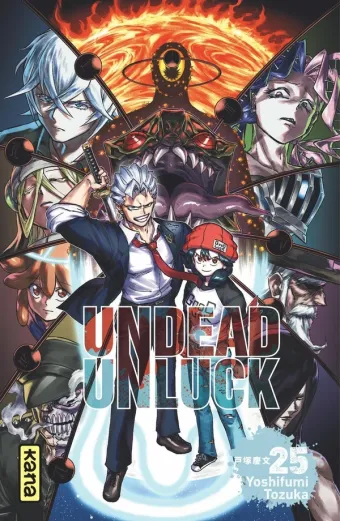 Couverture du manga Undead unluck Tome 25