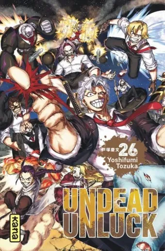 Couverture du manga Undead unluck Tome 26